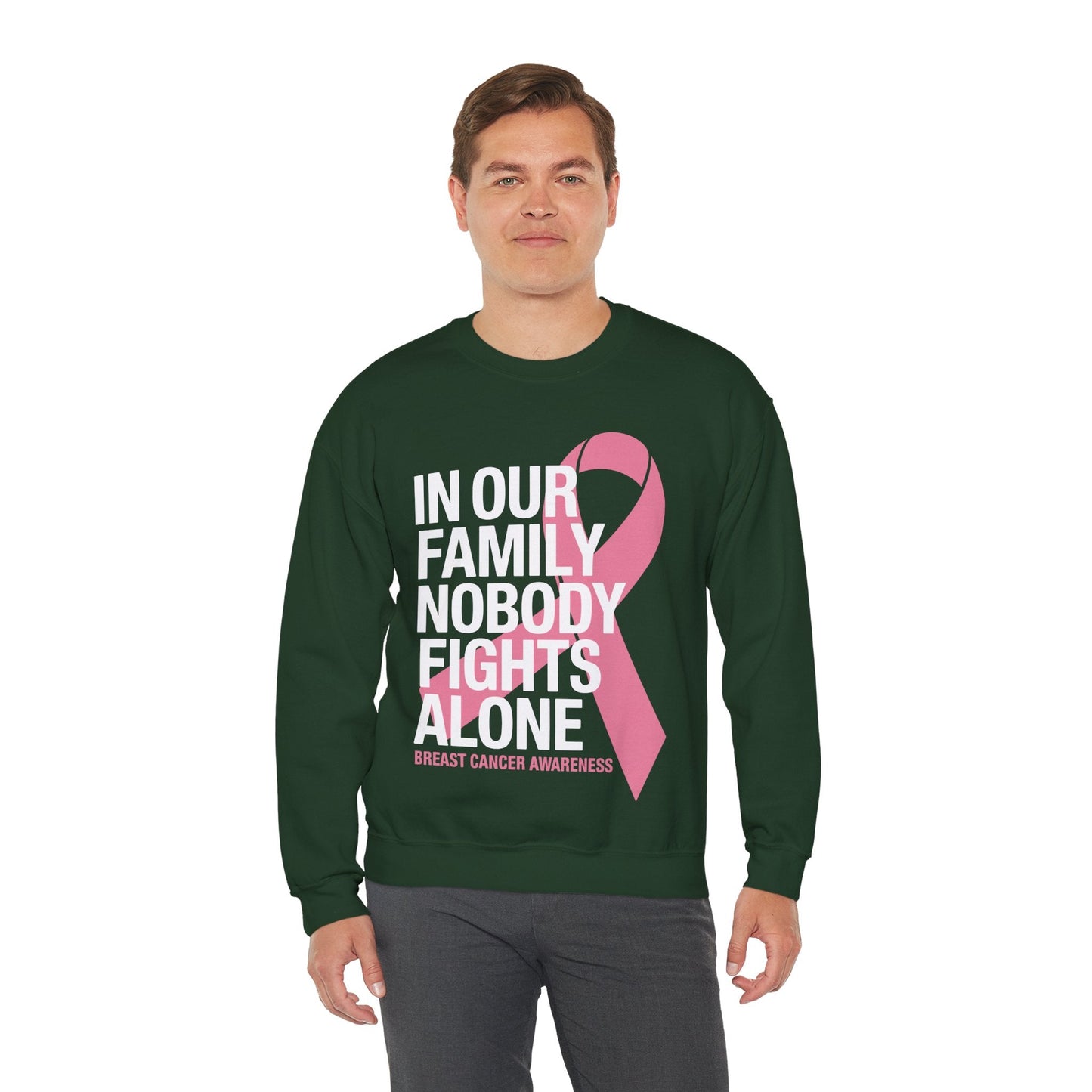 Breast Cancer Support Pink Breast Cancer Awareness Sweatshirt