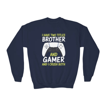 Funny Gaming Boys Girls Gamer Video Game Sweatshirt