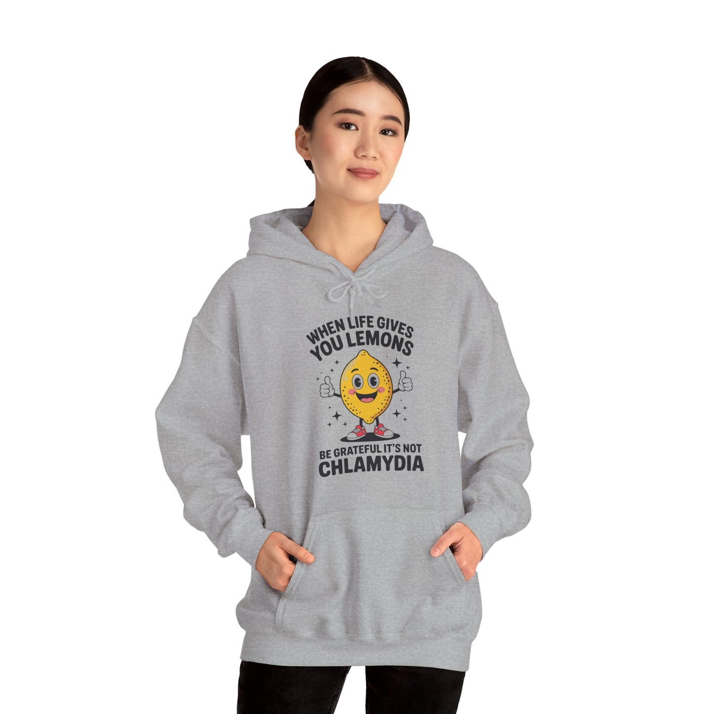 Lemons and Chlamydia Absurd Offensive Meme Sarcastic Edgy Hoodie