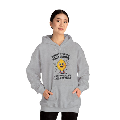 Lemons and Chlamydia Absurd Offensive Meme Sarcastic Edgy Hoodie