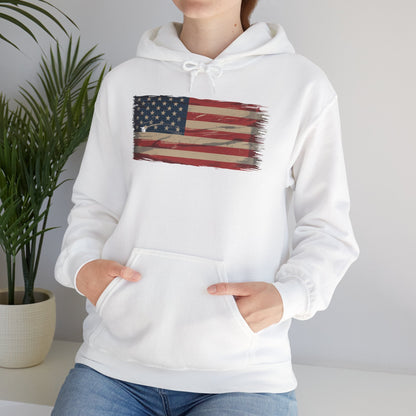 American Flag USA United States of America US 4th of July Hoodie