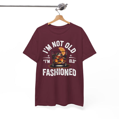 I'm Not Old I'm Old Fashioned Classic Whiskey Lover Vintage T-Shirt