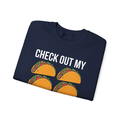 6 Pack Fitness Taco Funny Mexican Gym Top for Taco Lovers Sweatshirt