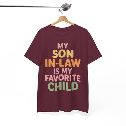 My Son In Law Is My Favorite Child Mothers Day Mother in Law T-Shirt