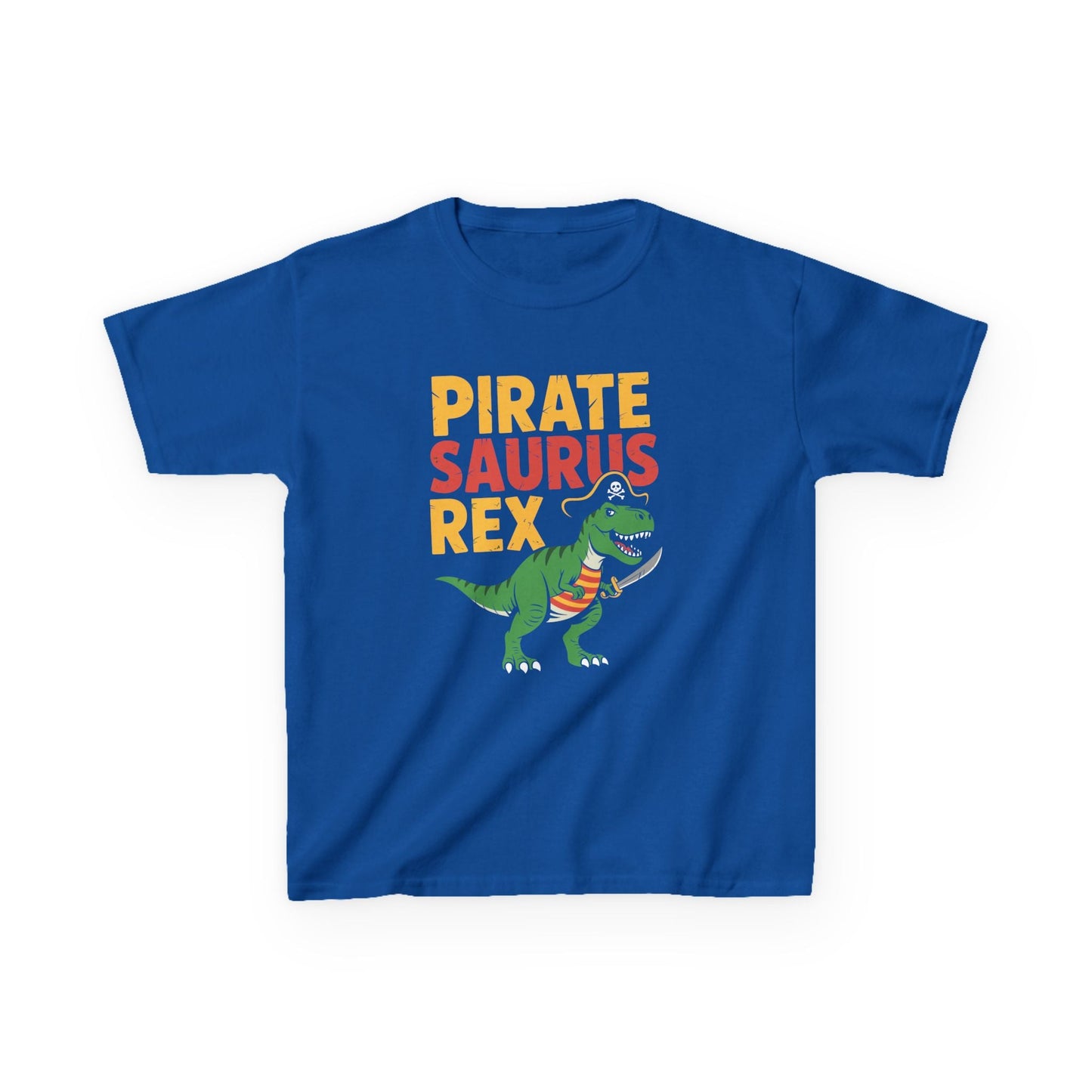 Pirate Saurus T-Rex Dinosaur Funny Halloween Costume Boys T-Shirt