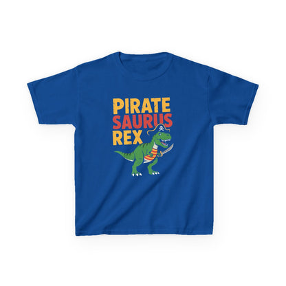 Pirate Saurus T-Rex Dinosaur Funny Halloween Costume Boys T-Shirt
