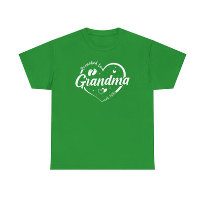 Promoted to Grandma Est 2025 Soon to be Grandma Mothers Day T-Shirt