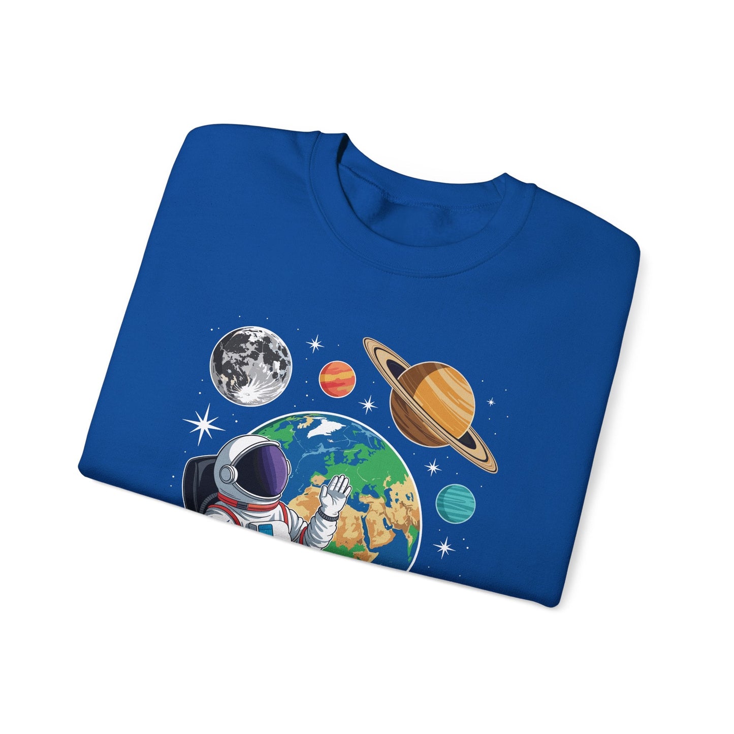 Astronaut Gamer Space Gaming System Planets Sweatshirt
