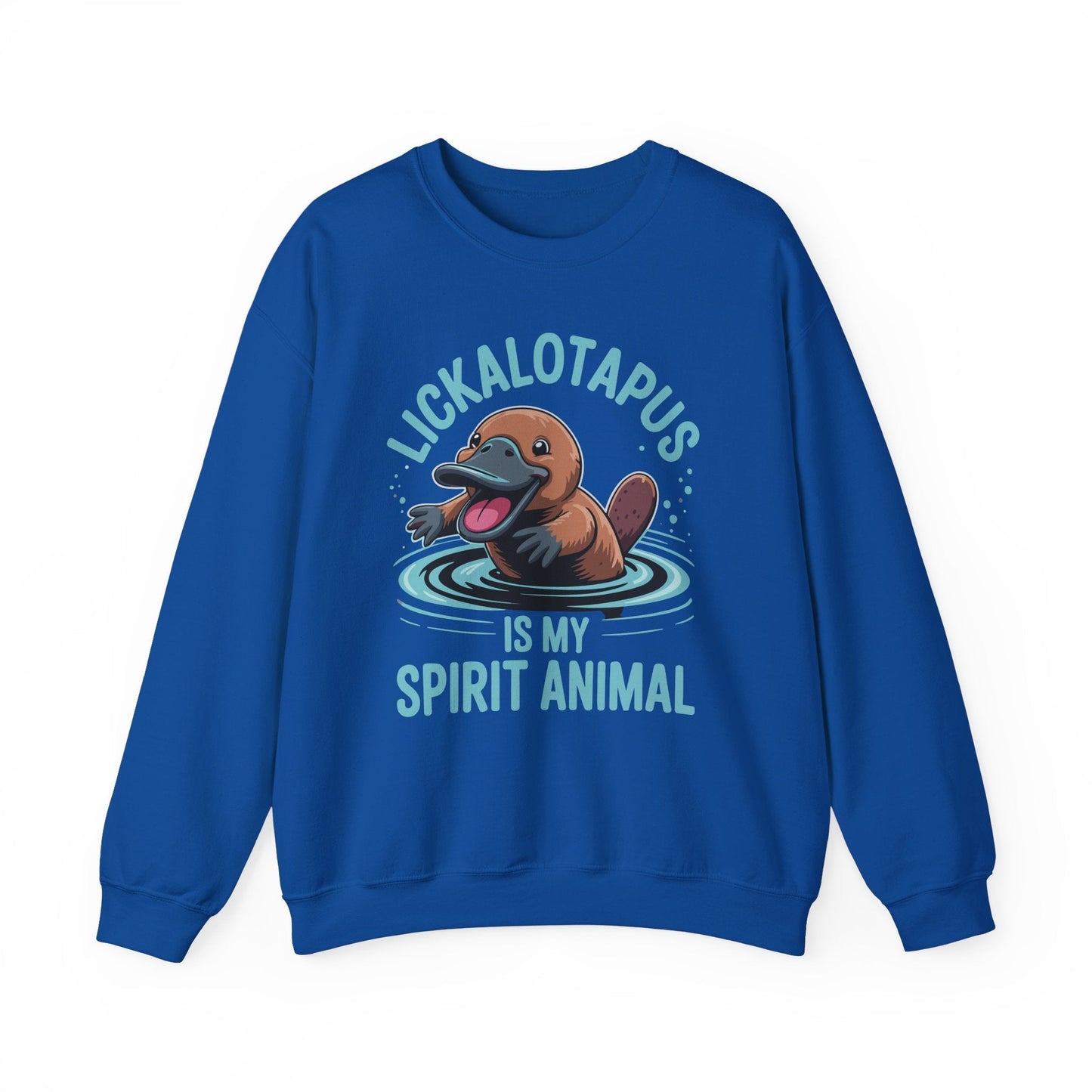 Vintage Funny Lickalottapus Is My Spirit Animal Lovers Meme Sweatshirt