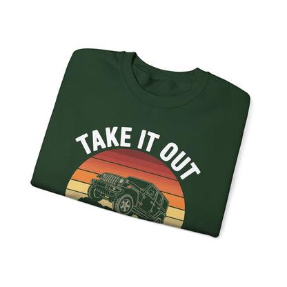 Catch Some Rays Vintage Retro Take It Out And Play Sweatshirt