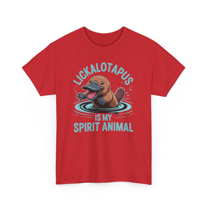 Vintage Funny Lickalottapus Is My Spirit Animal Lovers Meme T-Shirt
