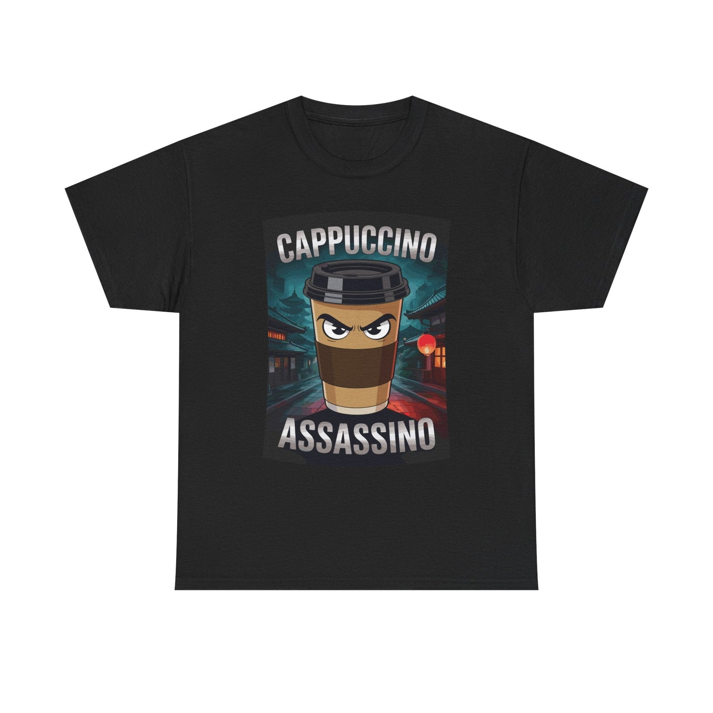 Cappuccino Assassino Coffee Lovers Italian Brainrot Meme T-Shirt