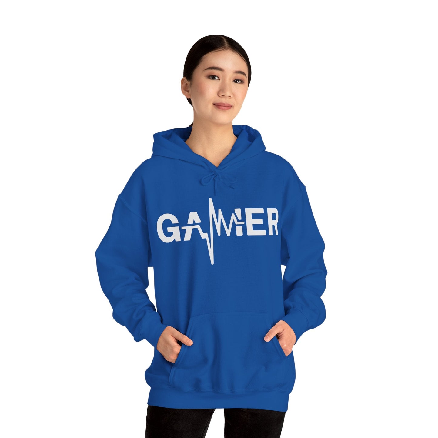 Gamer Heartbeat Video Games Graphic Hoodie