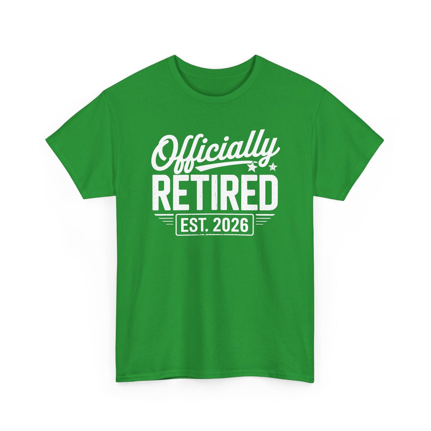 Funny Retirement 2026 Officially Retired Vintage Humor T-Shirt