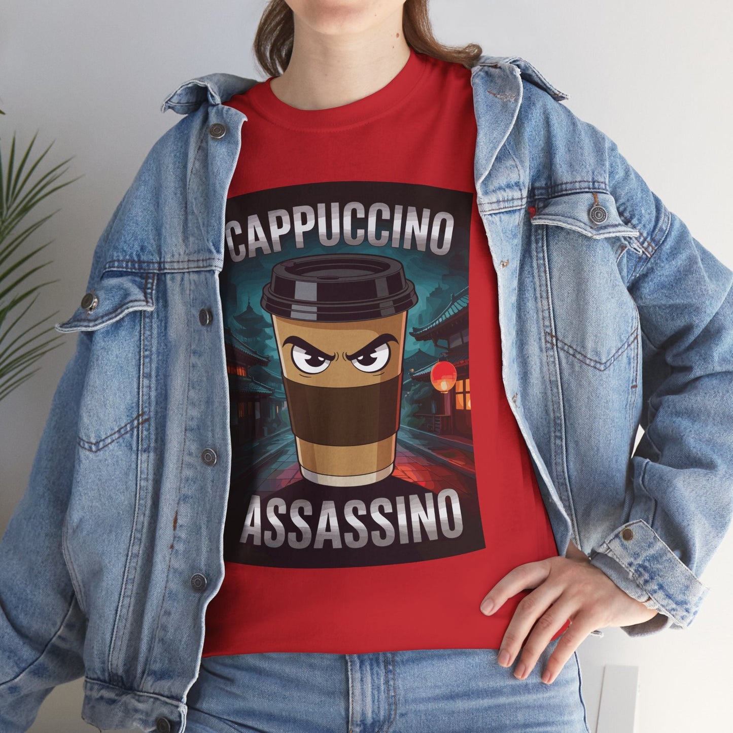 Cappuccino Assassino Coffee Lovers Italian Brainrot Meme T-Shirt
