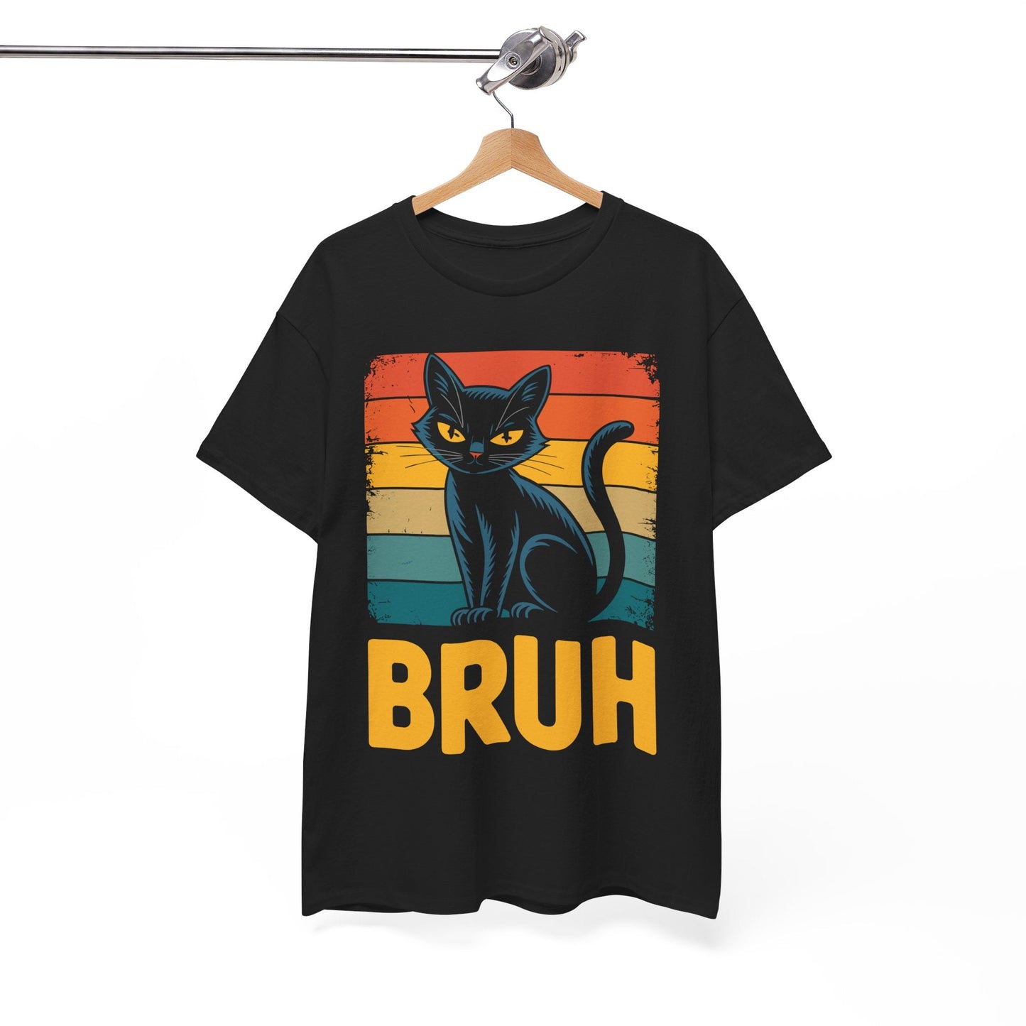 Funny Cat Bruh For Teens Boys Girls Men Women Meme Graphic T-Shirt