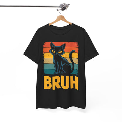 Funny Cat Bruh For Teens Boys Girls Men Women Meme Graphic T-Shirt