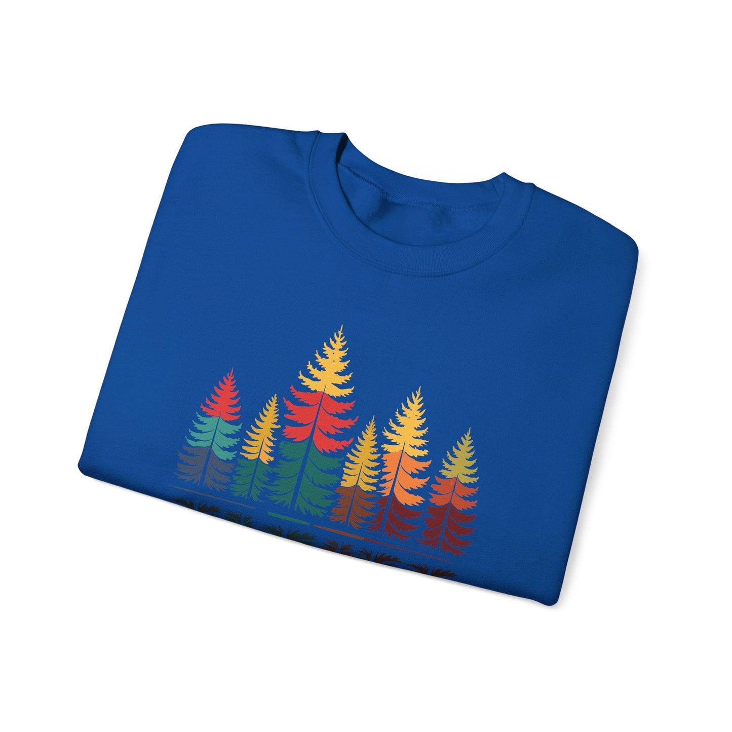 Nature Reflection Forest Trees Outdoor Wildlife Sweatshirt