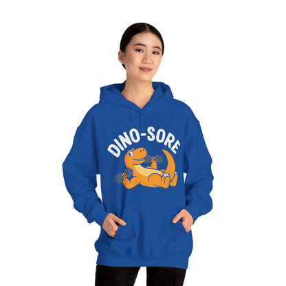Gym Workout Dino Sore Exercise Fitness Boys Women Men Hoodie