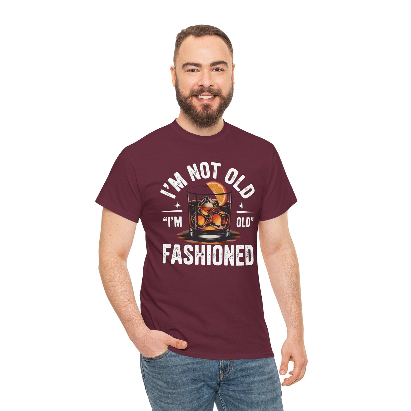 I'm Not Old I'm Old Fashioned Classic Whiskey Lover Vintage T-Shirt