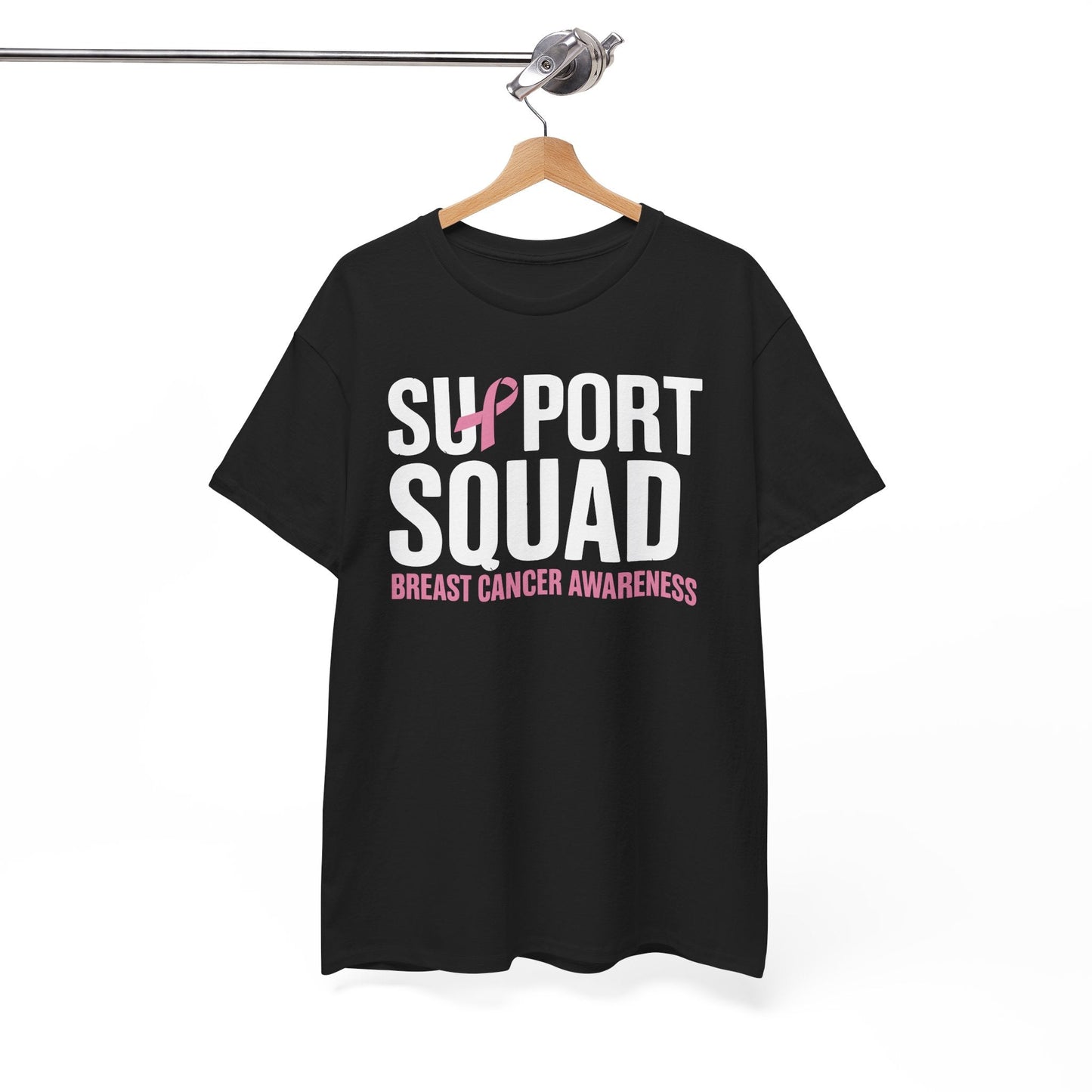 Breast Cancer Shirts Support Squad Breast Cancer Awareness T-Shirt