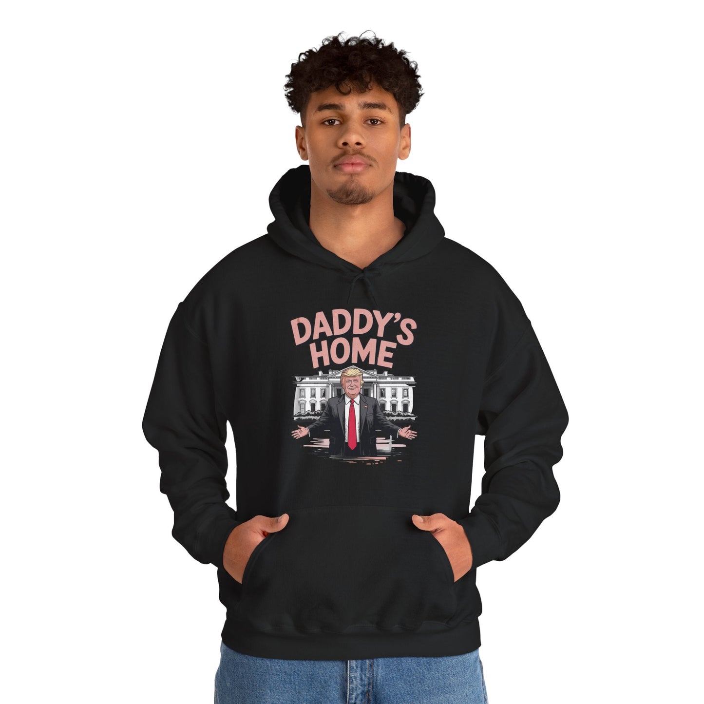 Trump Daddys Home White House 2025 Hoodie