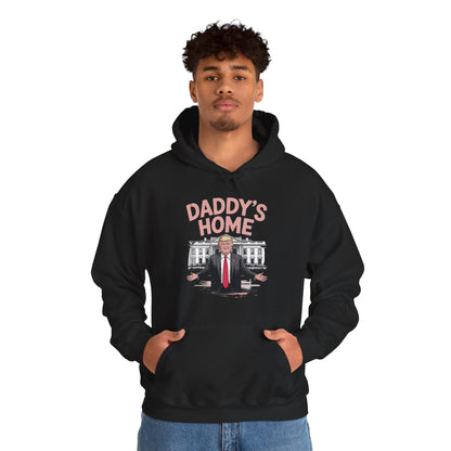 Trump Daddys Home White House 2025 Hoodie