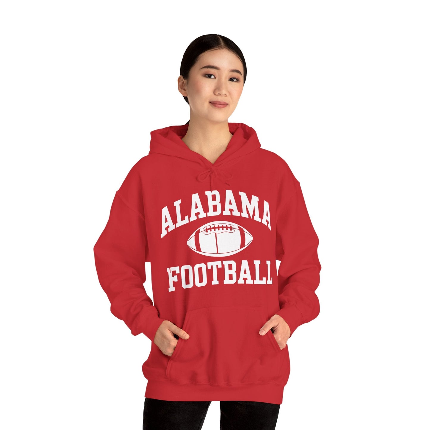 Men's Grey Alabama Football Vintage Distressed Hoodie
