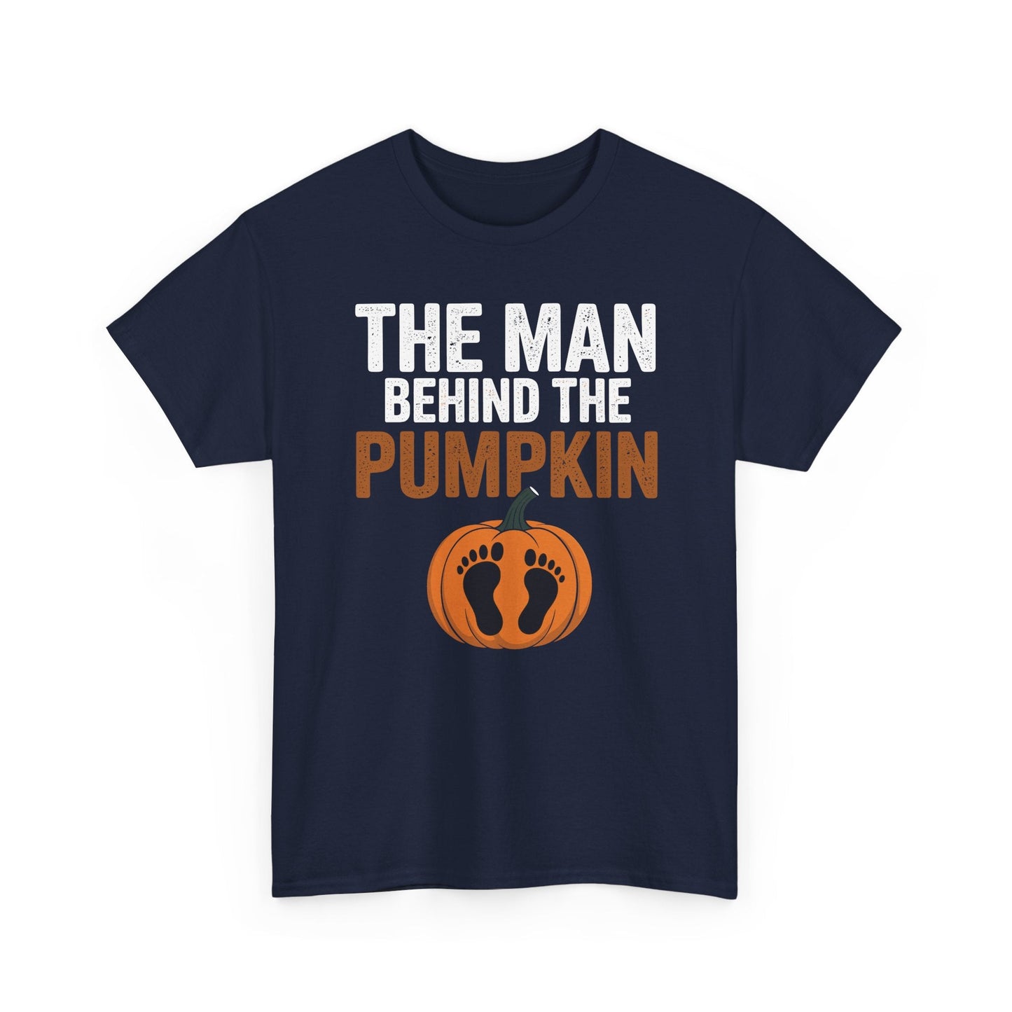 Pregnant Thanksgiving Costume for Dad Expecting Lil Pumpkin T-Shirt