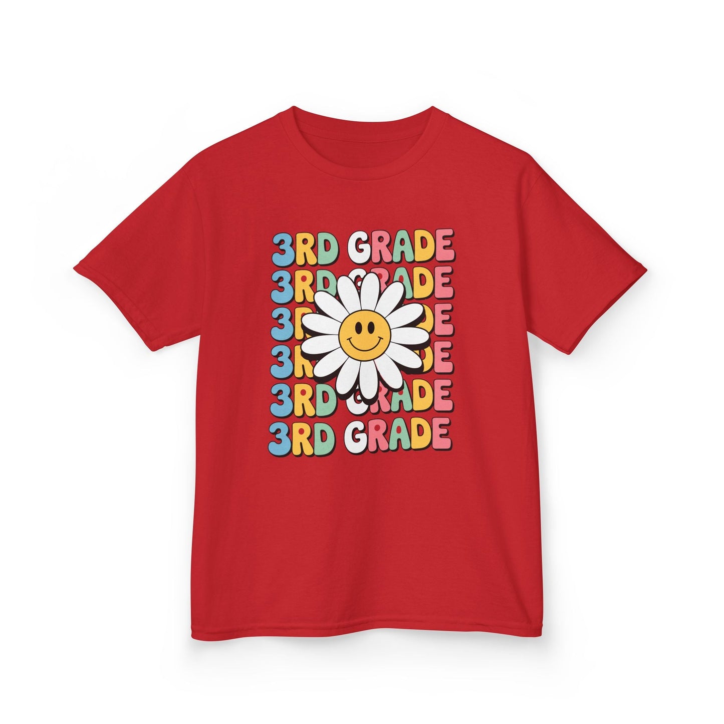 Groovy 3rd Grade Back To School First Day of Third Grade T-Shirt