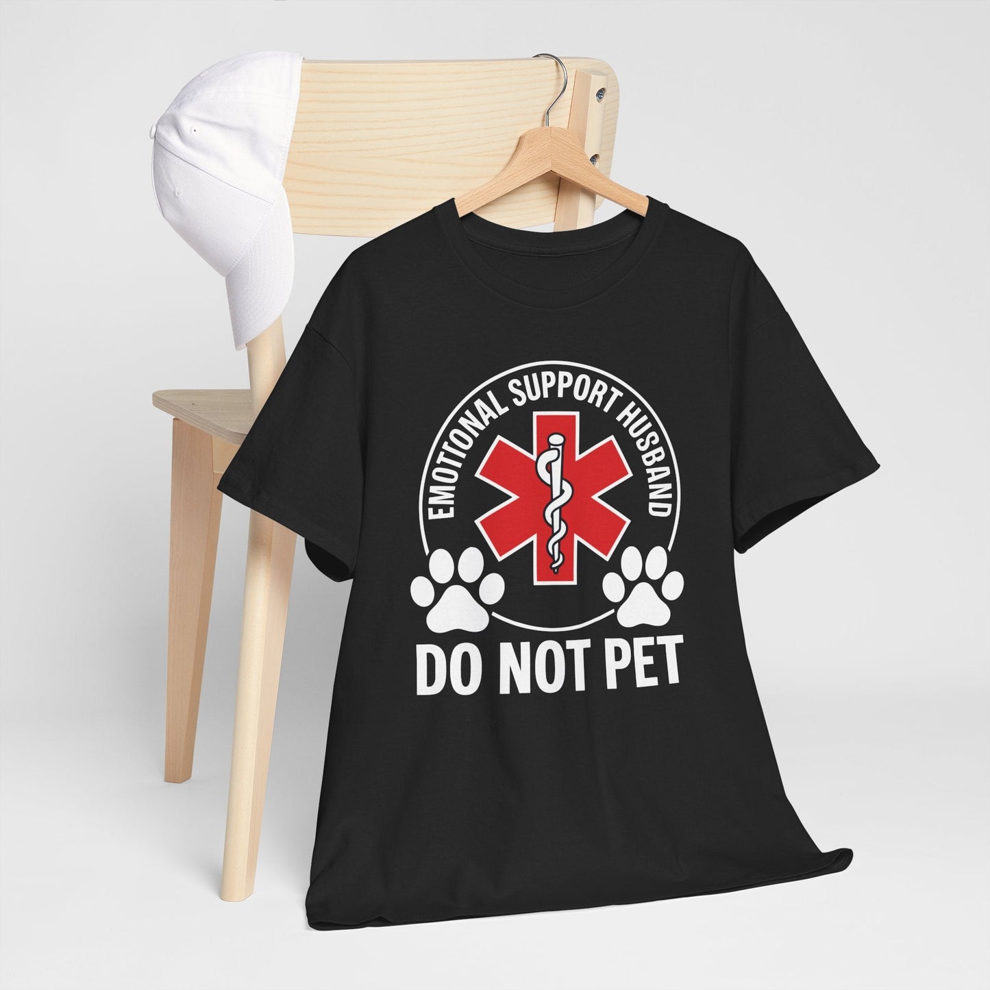 Emotional Support Husband Do Not Pet T-Shirt