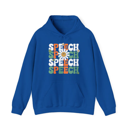 Speech Therapy Retro Speech Language Pathologist Therapist Hoodie