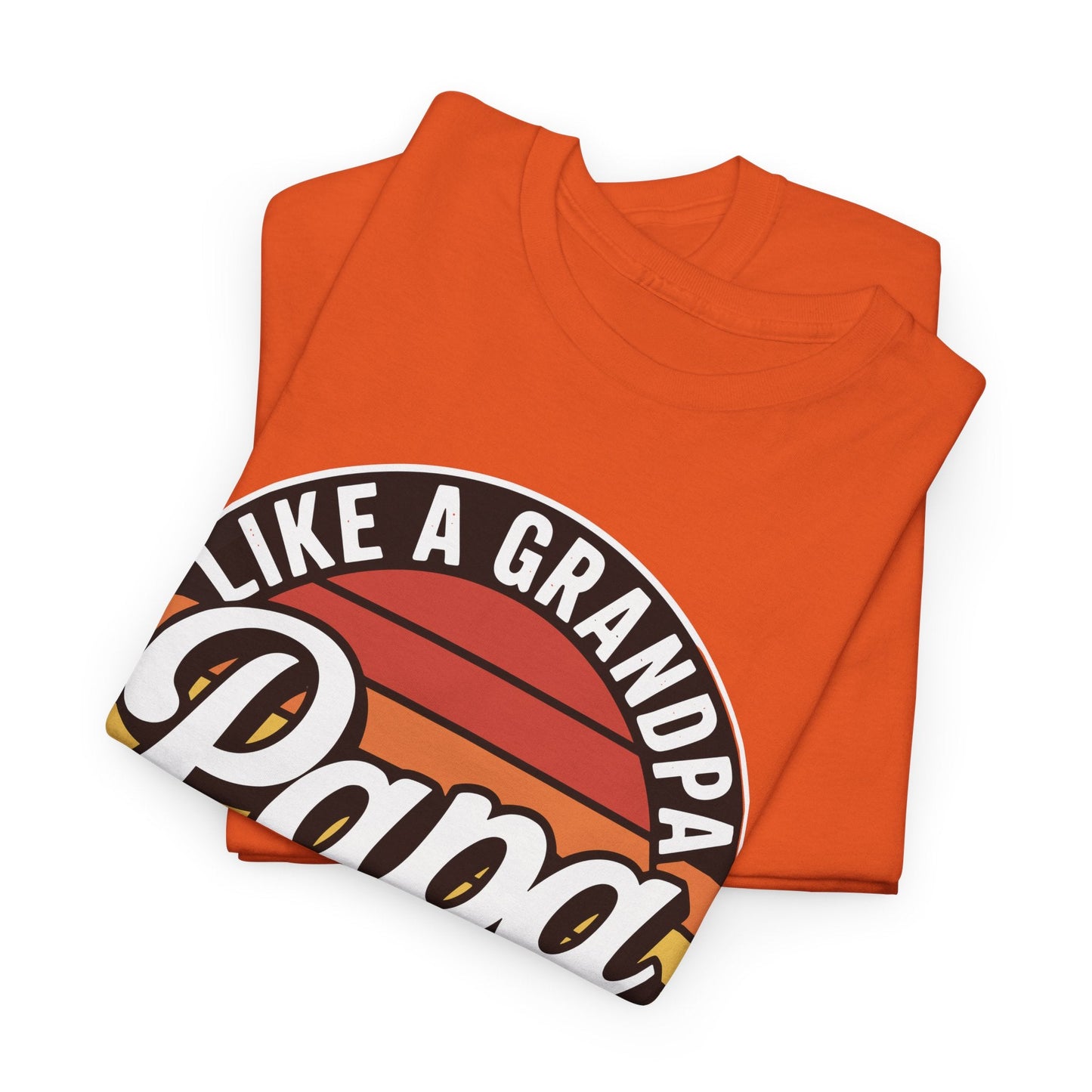 PAPA like a Grandpa ONLY COOLER Funny Dad Papa Definition T-Shirt