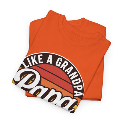 PAPA like a Grandpa ONLY COOLER Funny Dad Papa Definition T-Shirt