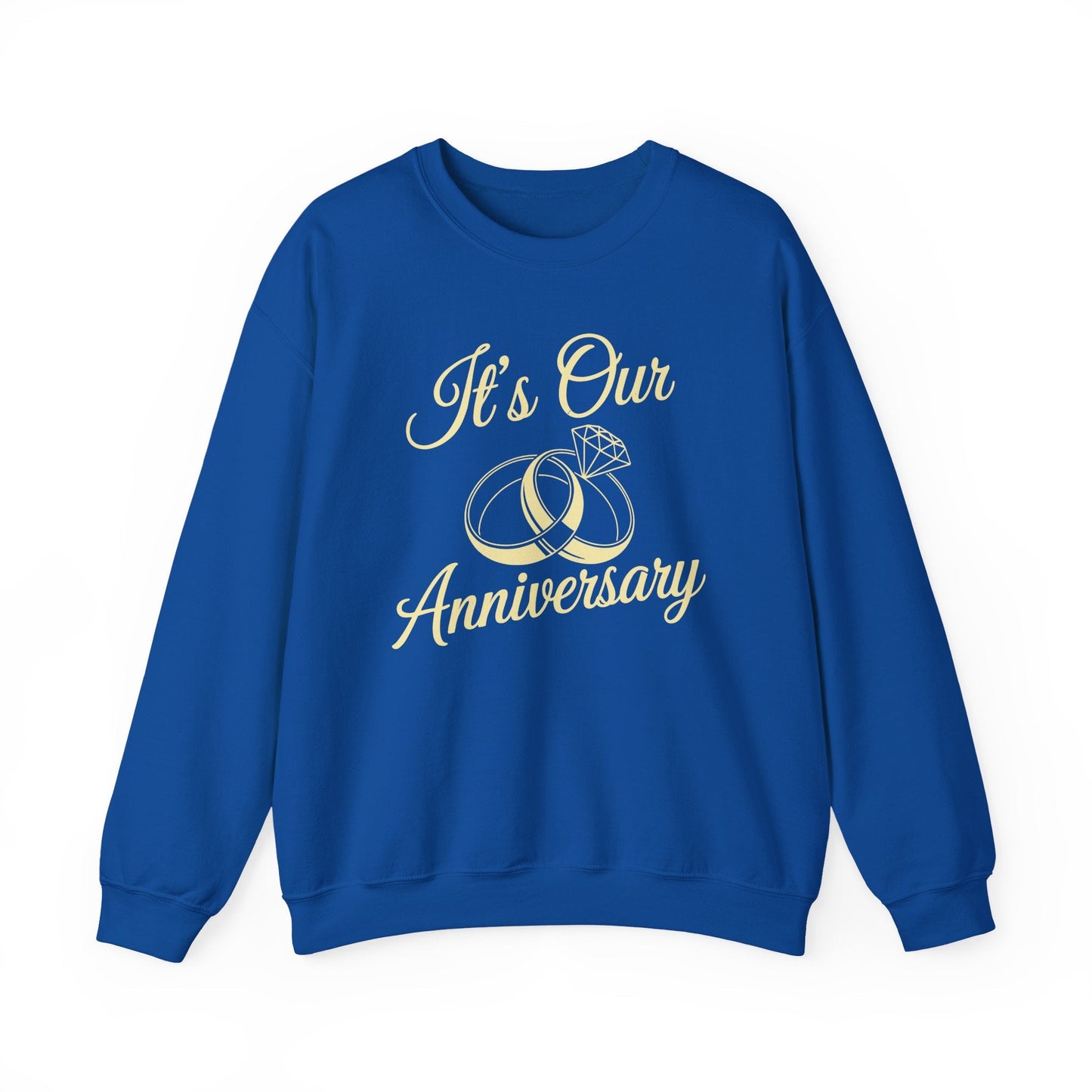 It's Our Anniversary Shirts for Married Couples Husband Wife Sweatshirt