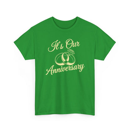 It's Our Anniversary Shirts for Married Couples Husband Wife T-Shirt