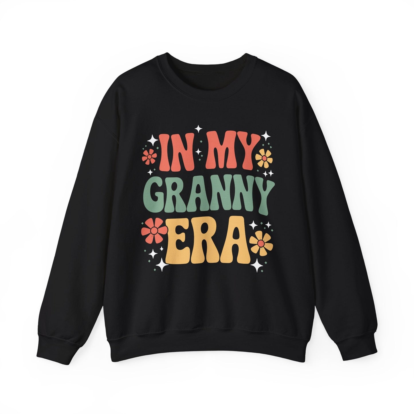In My Granny Era Funny Sarcastic Groovy Retro Mothers Day Sweatshirt