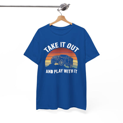 Catch Some Rays Vintage Retro Take It Out And Play T-Shirt