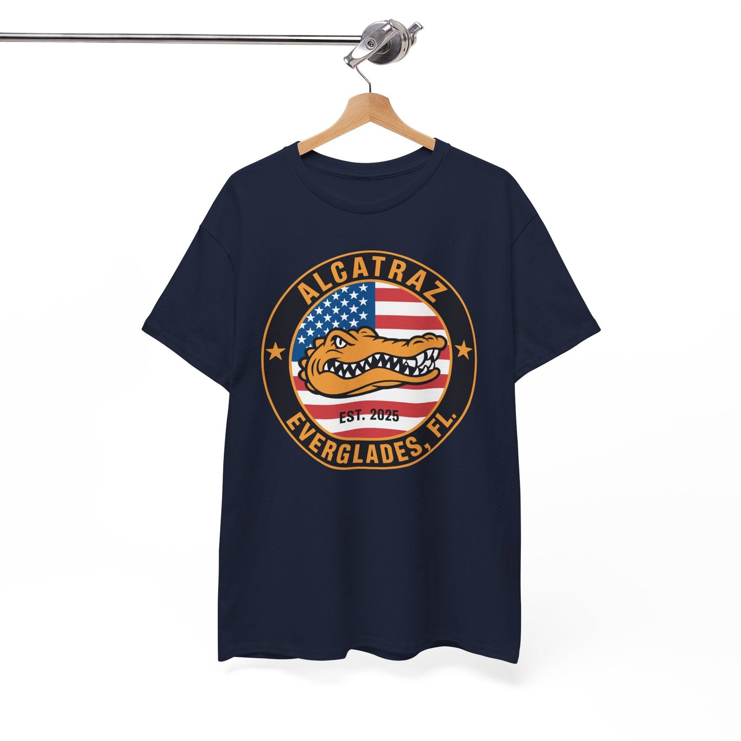Retro Alcatraz Everglades FL EST 2025 T-Shirt