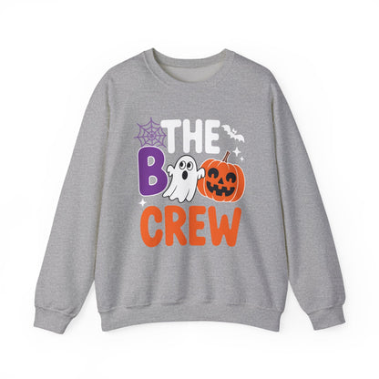 Halloween The Boo Crew Cute Ghost Spooky Family Matching Sweatshirt
