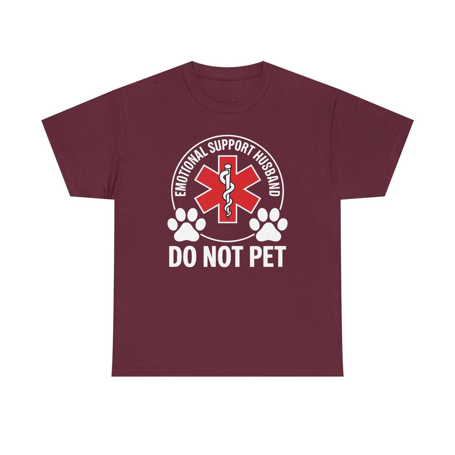 Emotional Support Husband Do Not Pet T-Shirt