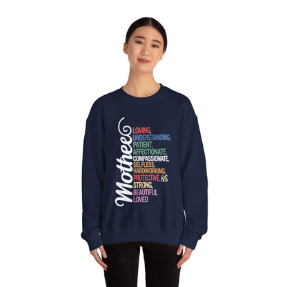 MOTHER Meaning Shirt I Love Mom Mothers Day Sweatshirt