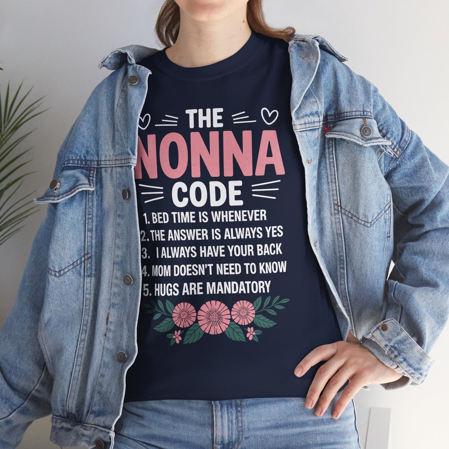 The A Nonna Code Funny Grandma Mothers Day Gifts T-Shirt