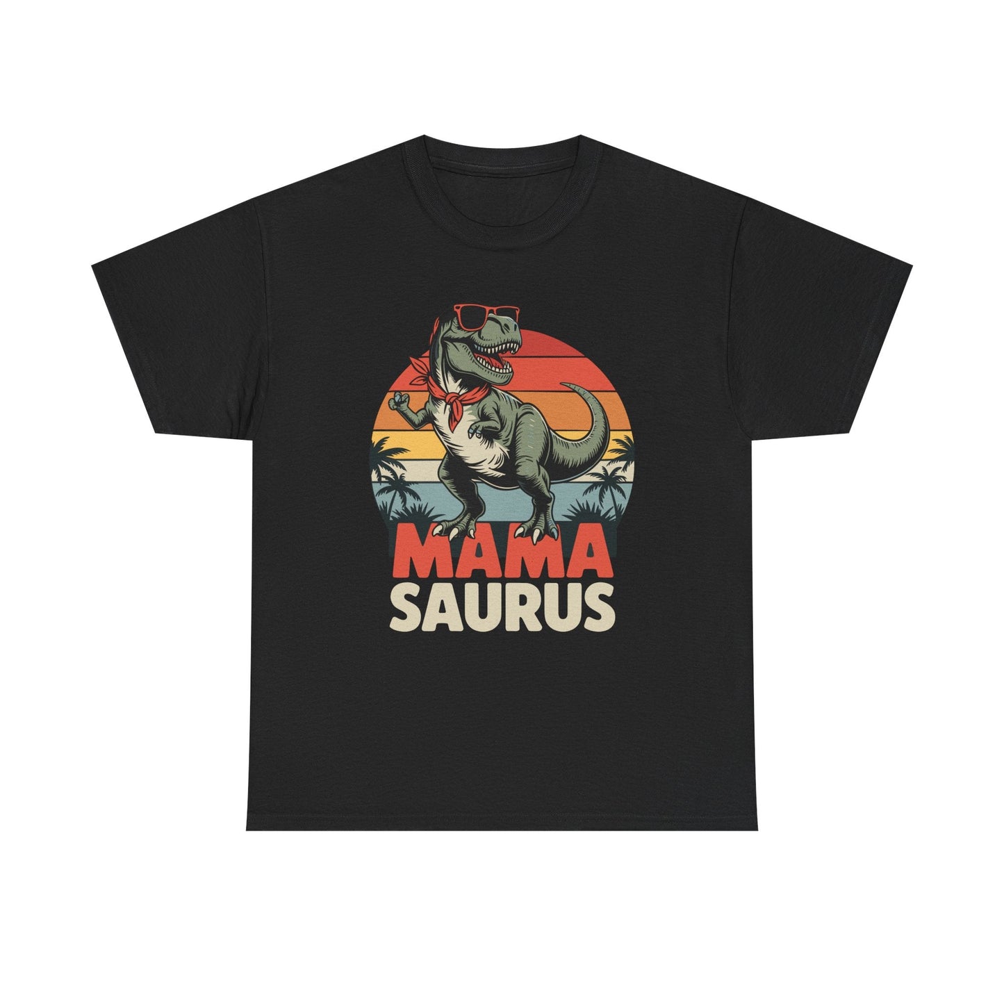 Mamasaurus T Rex Dinosaur Mama Saurus Family Matching Women T-Shirts