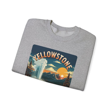 Yellowstone Family Road Trip 2025 National Park Outdoor Sweatshirt