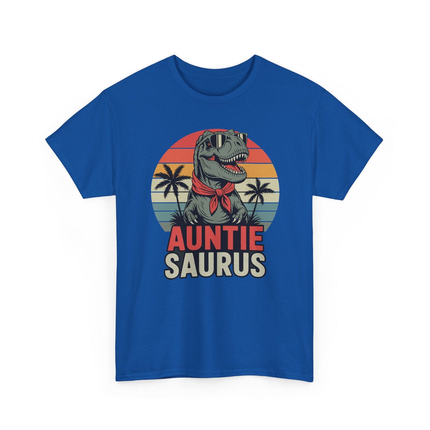 Auntiesaurus T Rex Dinosaur Auntie Saurus Family Matching T-Shirt