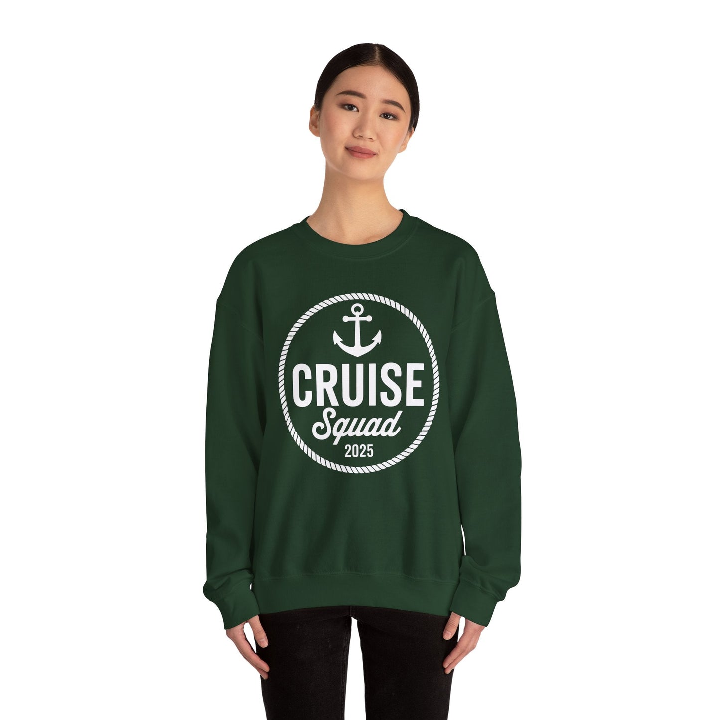 Family Cruise Squad 2025 Summer Vacation Matching Sweatshirt