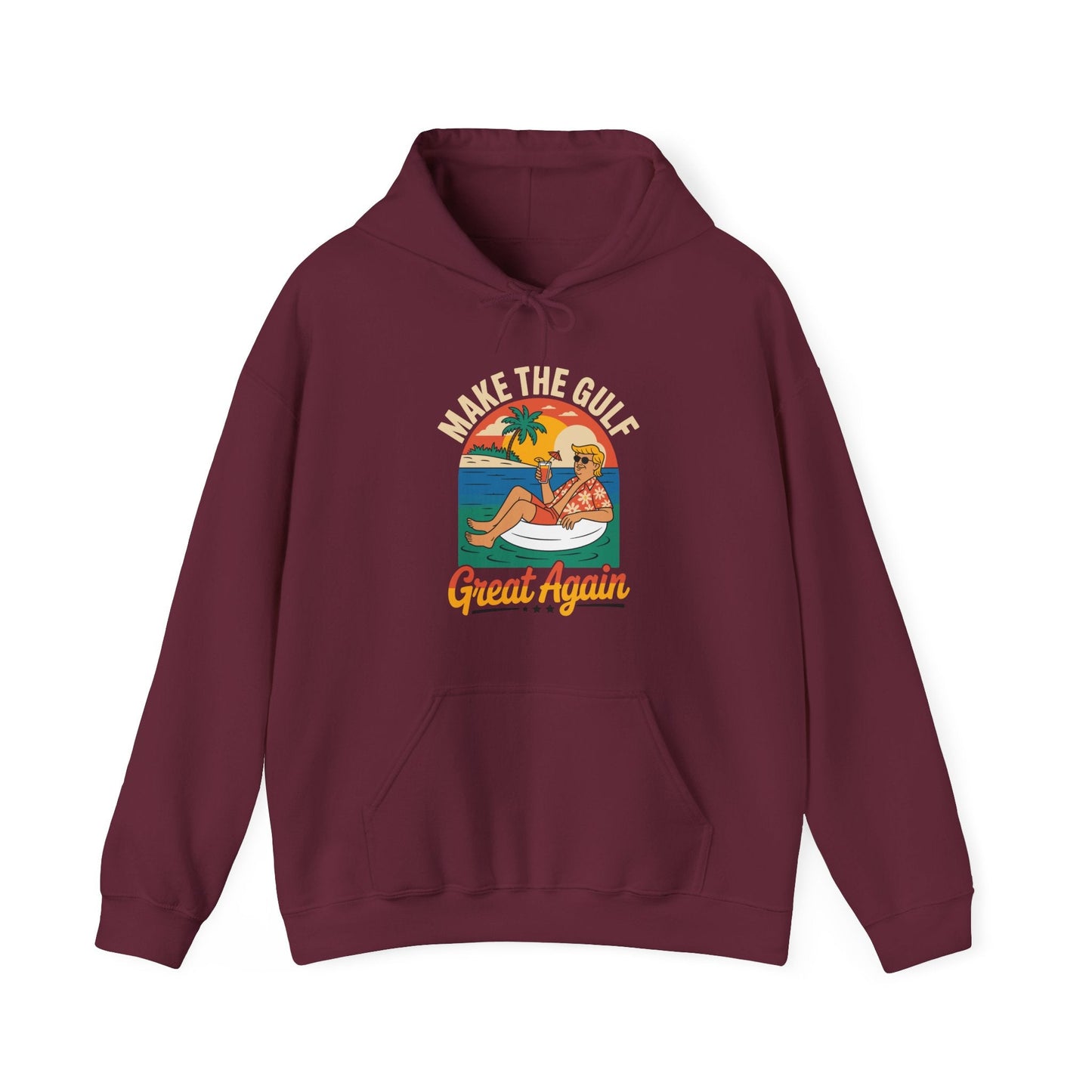 Funny Trump Make The Gulf Great Again Hoodie