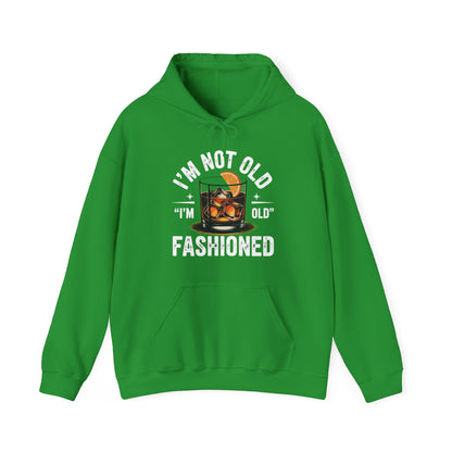 I'm Not Old I'm Old Fashioned Classic Whiskey Lover Vintage Hoodie