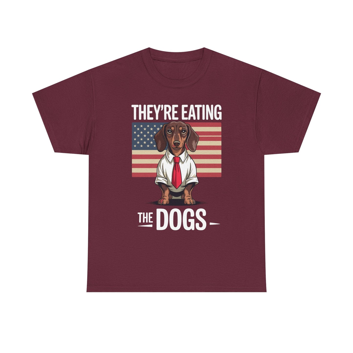 They're Eating the Dogs Trump Hot Dog T-Shirt For Men Women